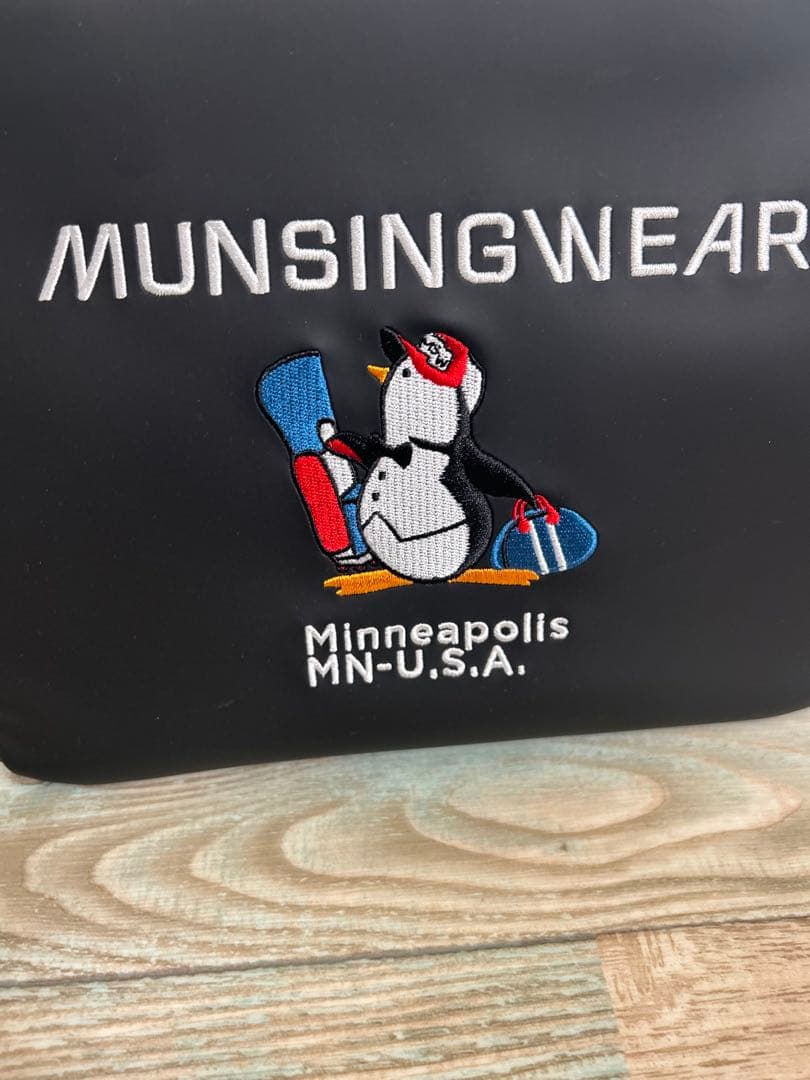 Munsingwear カートバック 黒　USA