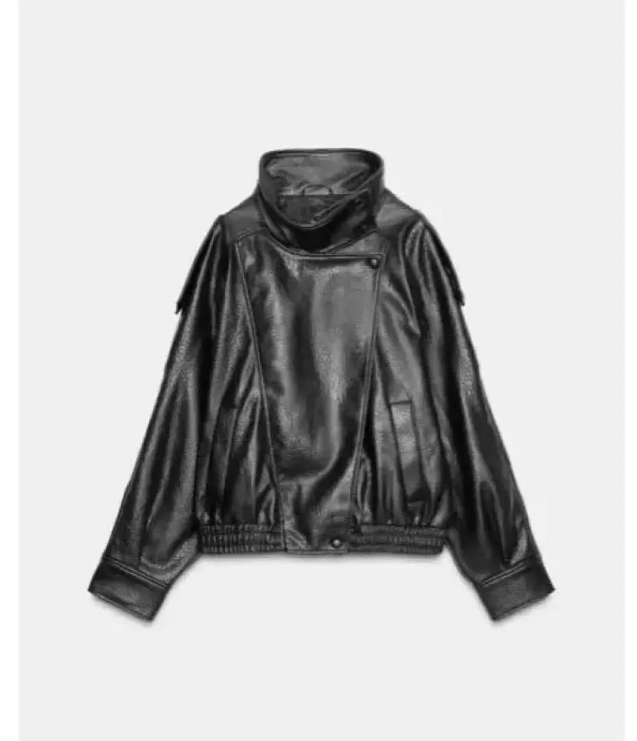 ZARA フェイクレザージャケットXS