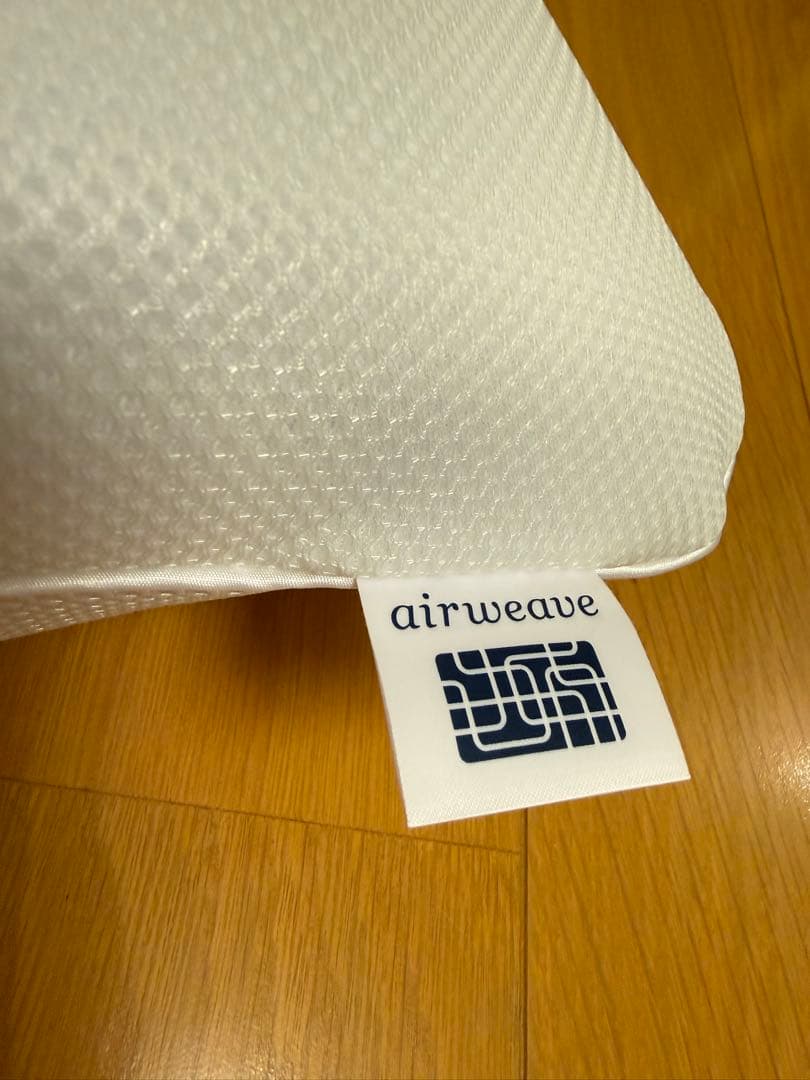 airweave メッシュ枕 ホワイト 長方形　S_LINE
