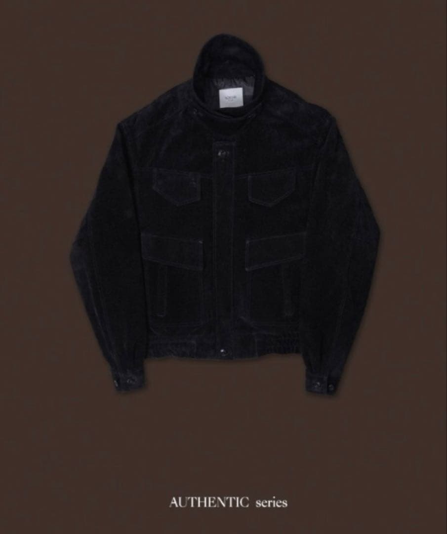 NOKCHA quilting liner real suède jacket