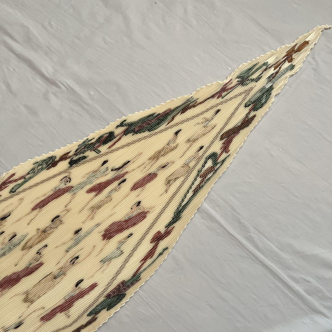 エルメス　HERMES プリーツスカーフ　バレエ柄