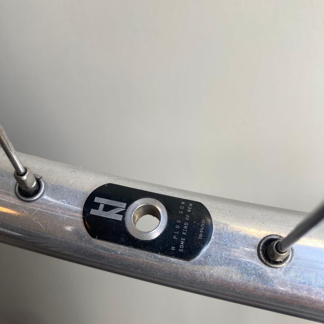 H+SON BOX フロントホイール カンパ ハブ 32H