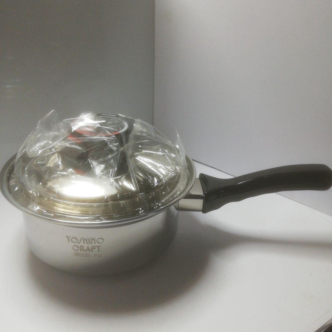 ヨシノクラフト 中型片手鍋 18cm 2.2L （本体、蓋のみ）