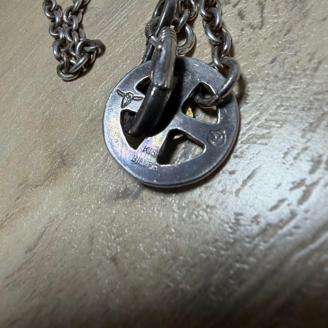 TADY & KING ネイティブフックホイールネックレス/ウルフ/細丸