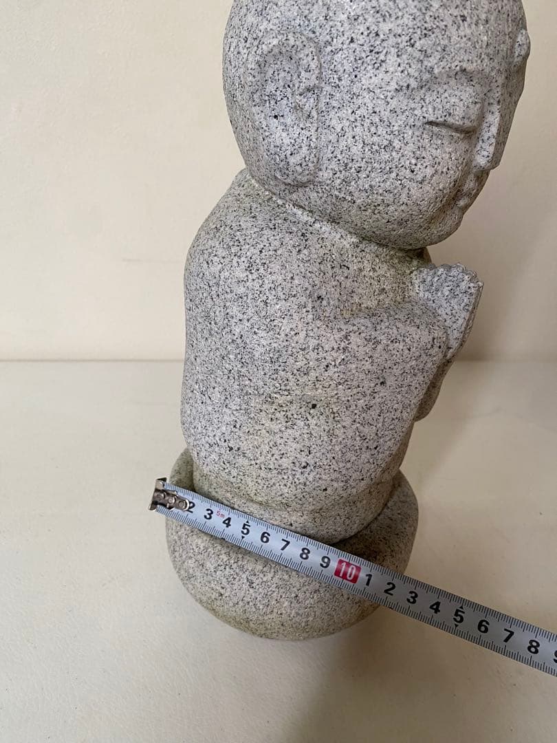 御影石　お地蔵さま　置物