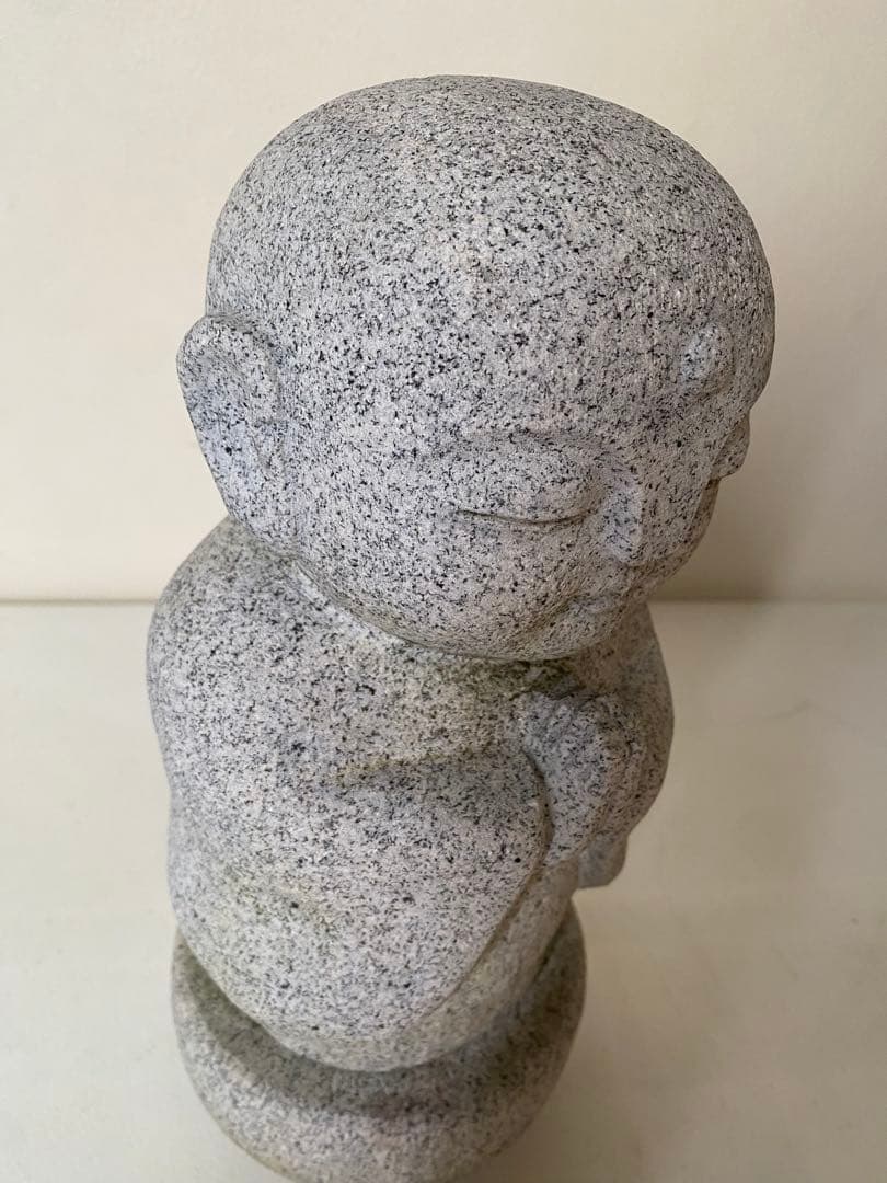 御影石　お地蔵さま　置物