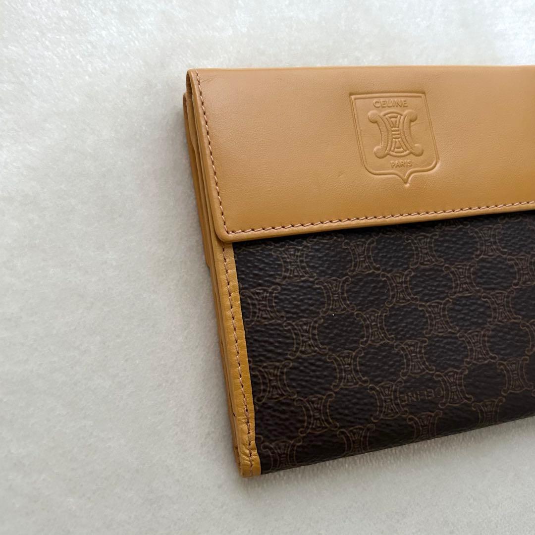 CELINE セリーヌ 三つ折り財布 トリオンフ 折り財布