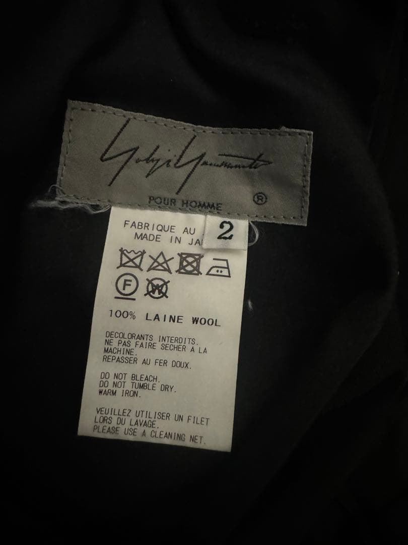 yohji yamamoto poor homme 17aw ラップパンツ