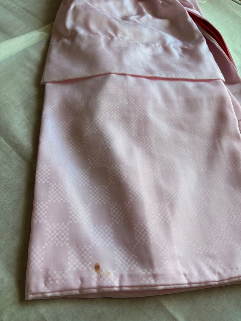 七五三　お宮参り　お着物　正絹　絞り