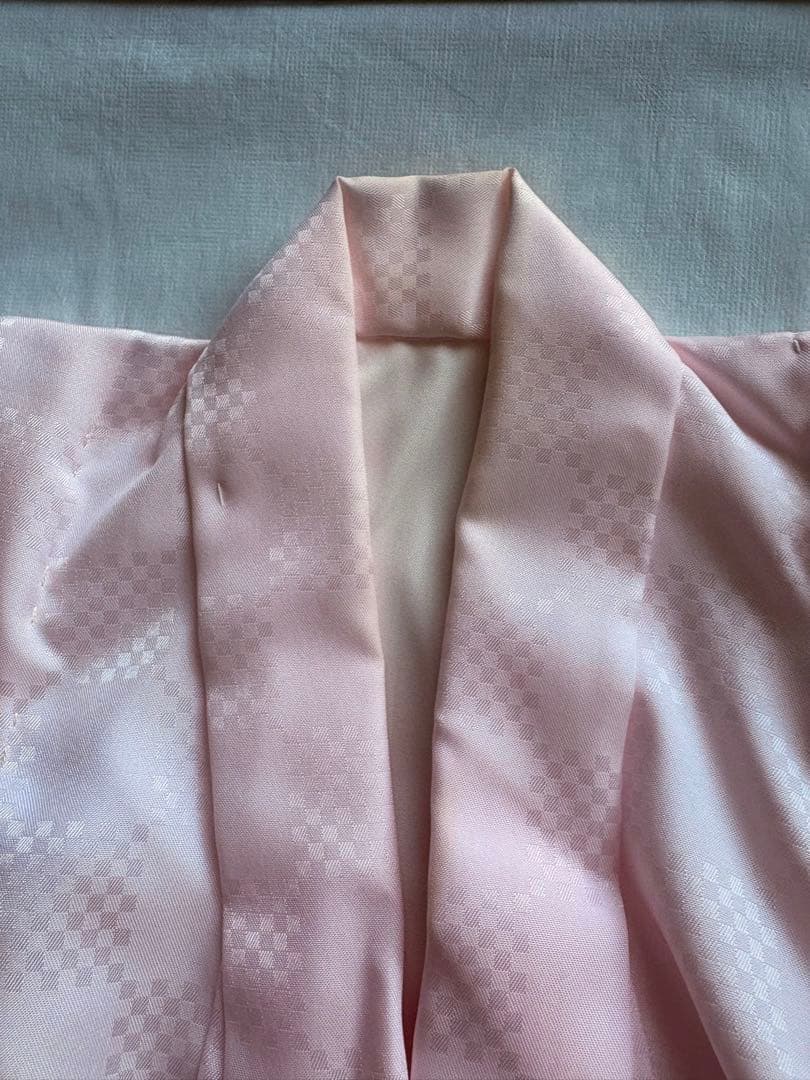 七五三　お宮参り　お着物　正絹　絞り