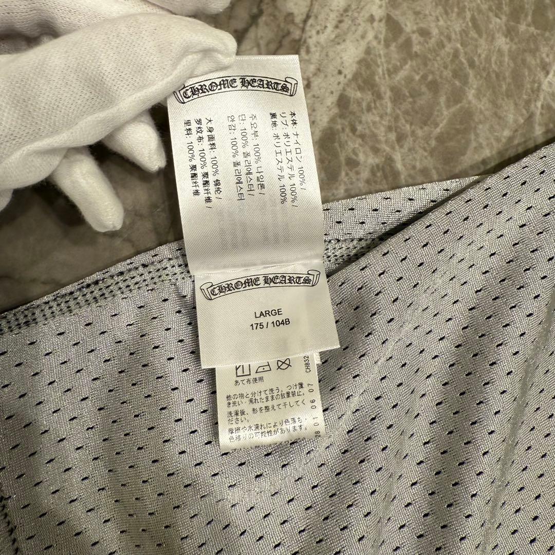 【新品】クロムハーツ リバーシブルメッシュタンクトップ ブラック×シルバー L