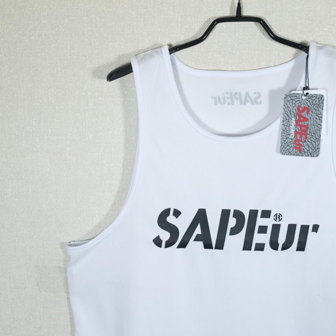 SAPEur サプール DRY BASIC TANK TOP WHITE L