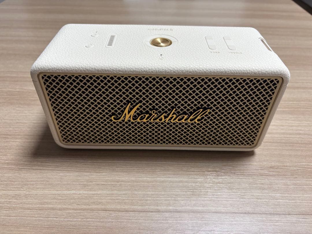 【新型】Marshall MIDDLETON2 ワイヤレススピーカー ホワイト
