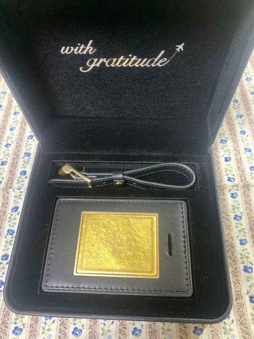 ANA ミリオンマイラータグ　100万マイル専用箱