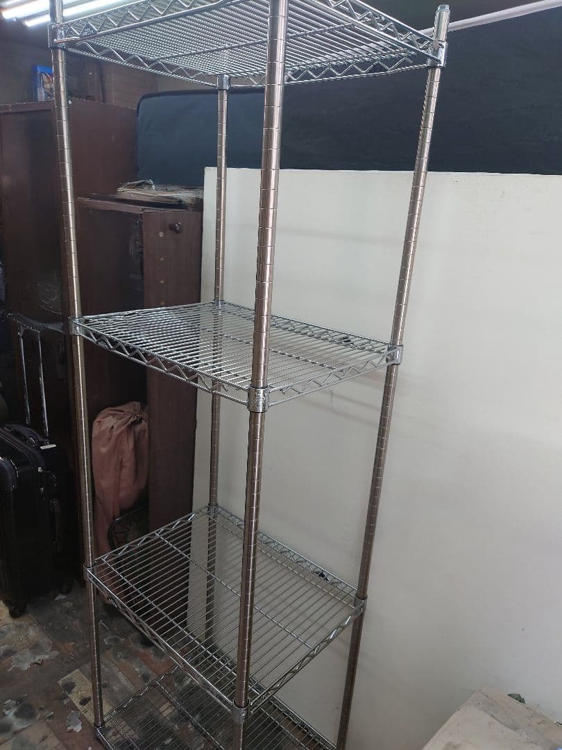 lavaccaERECTAシェルフ スチールラック 4段 メタル製