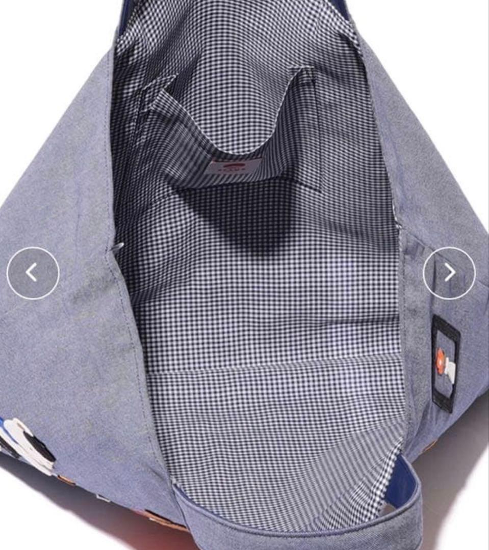 【ファミリア】完売品　familiar beams デニムレッスンバッグ　トラ