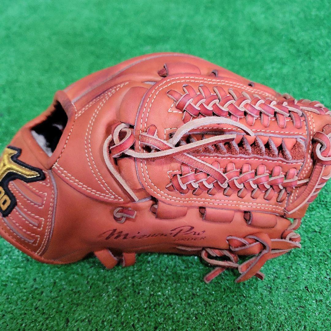 ミズノプロ オーダーグラブ 耕作刻印 内野手用 クレストハイド