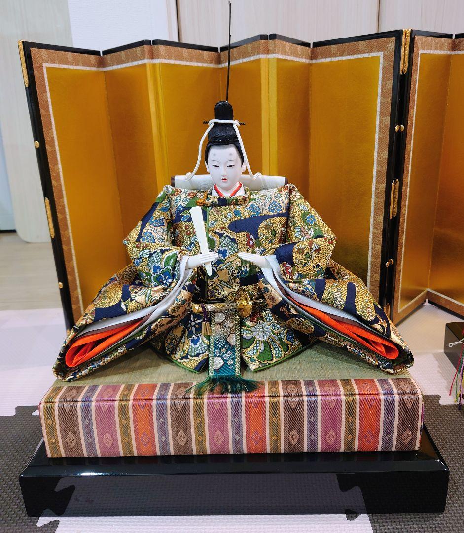 「平安 光義」内裏雛　7番　極上有職雛