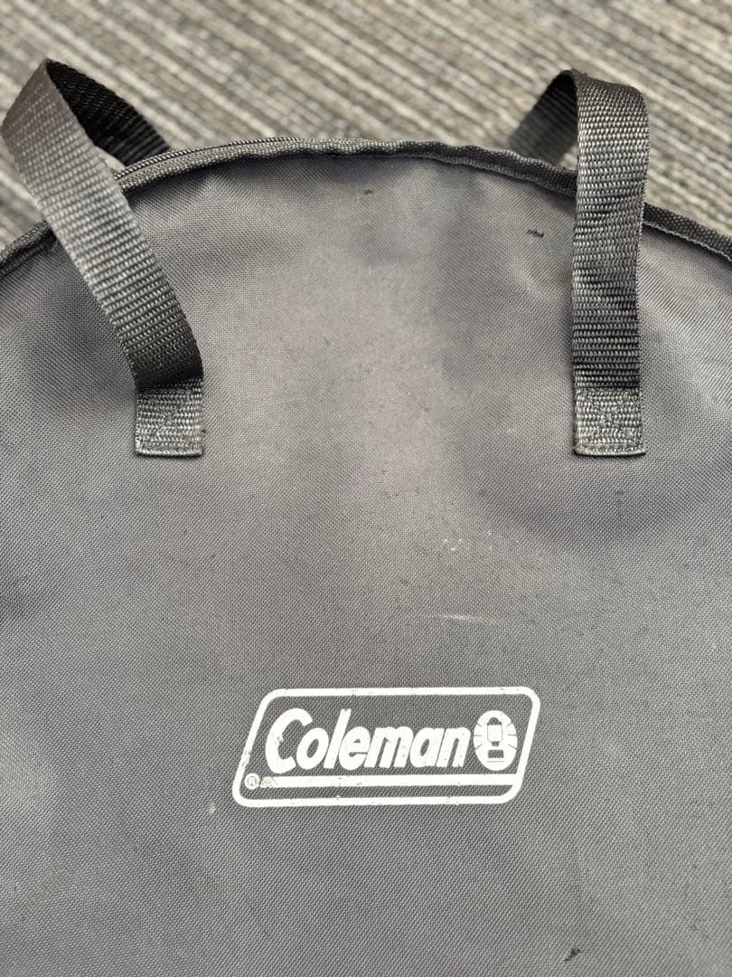 コールマン　ファイヤーディスク　ショップ限定ゴールド　三段フレーム＆五徳付き