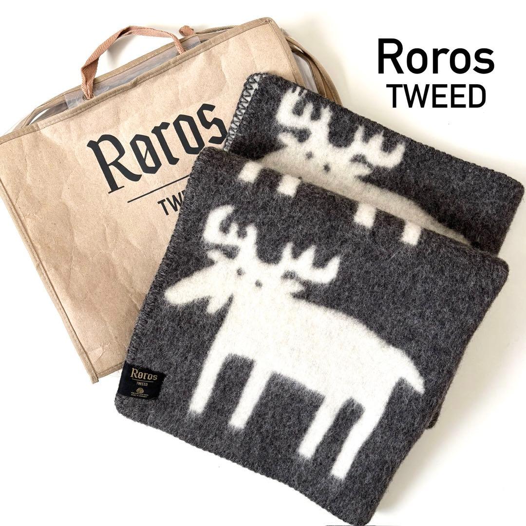 ロロスツイード トナカイ柄　ブランケット