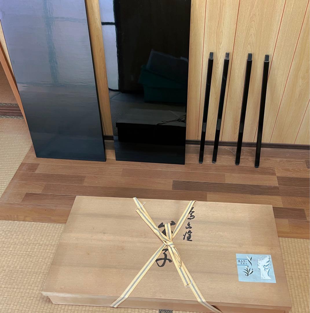 茶道具　輪島塗　台子　箱付き