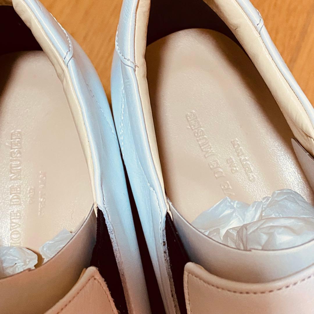 セブンフェアリー 新品未使用 伝説のスニーカー 本革 白22.5cm 予約購入品