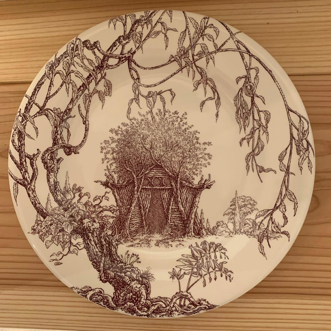 「エルメス」　メゾンアンシャンテ 3 プレート皿　廃盤品　希少