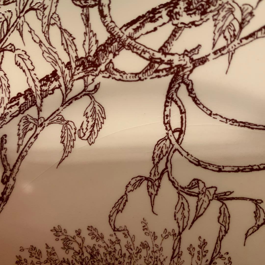 「エルメス」　メゾンアンシャンテ 3 プレート皿　廃盤品　希少