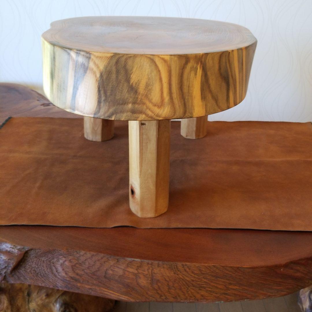 M*様 サイドテーブル《欅けやき》3本脚