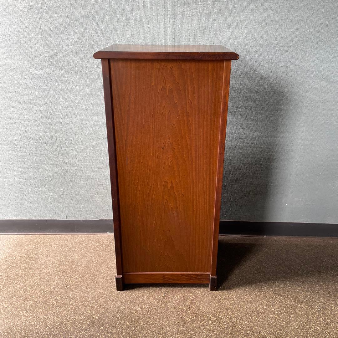 カリモク　コロニアル　電話台　FAX台　花台　飾り台　棚　天然木