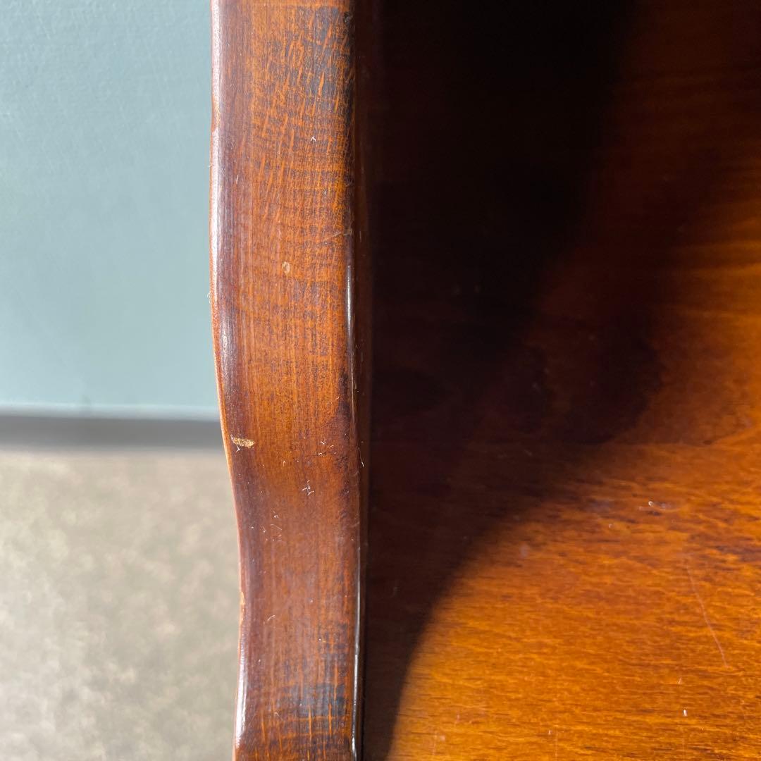 カリモク　コロニアル　電話台　FAX台　花台　飾り台　棚　天然木