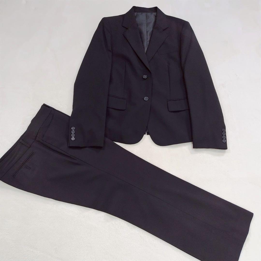 美品 IMGN セットアップ スーツ パンツ上下セット 就活 リクルート ママ