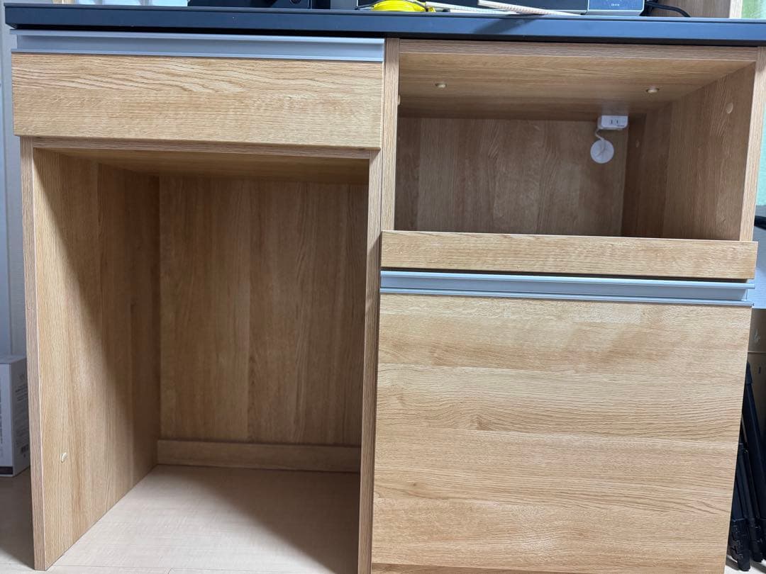 【HIDE】ニトリ　食器棚　リガーレ　幅121cm