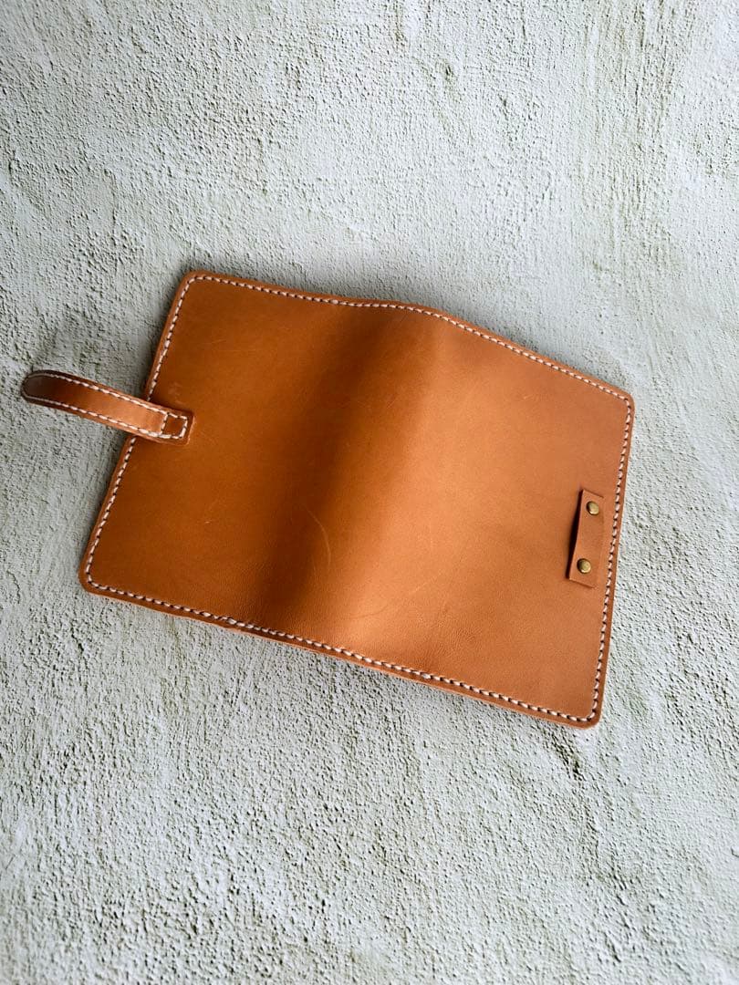 ミニ6サイズシステム手帳ハンドメイド手縫いシール手帳にも❤️