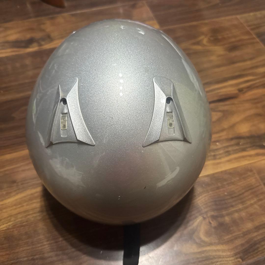 SHOEI ジェットヘルメット シルバー　JFORCE 希少　当時物
