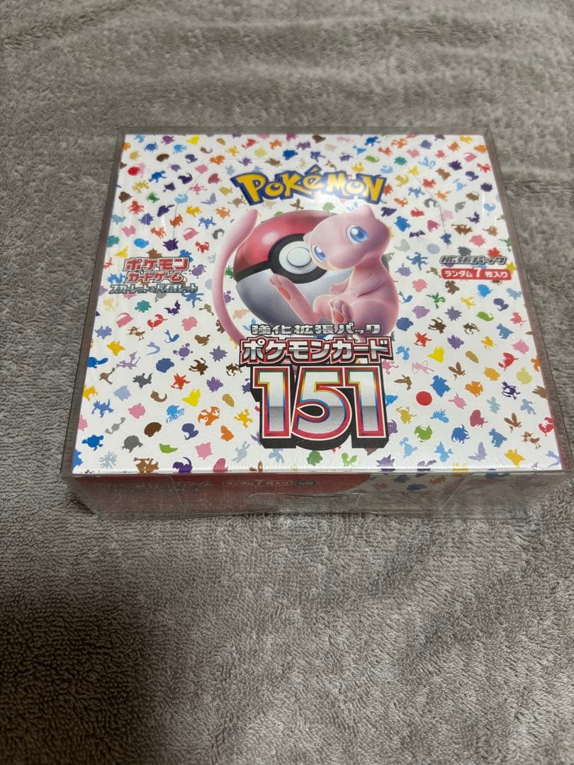 ポケモンカード151 box シュリンク付き
