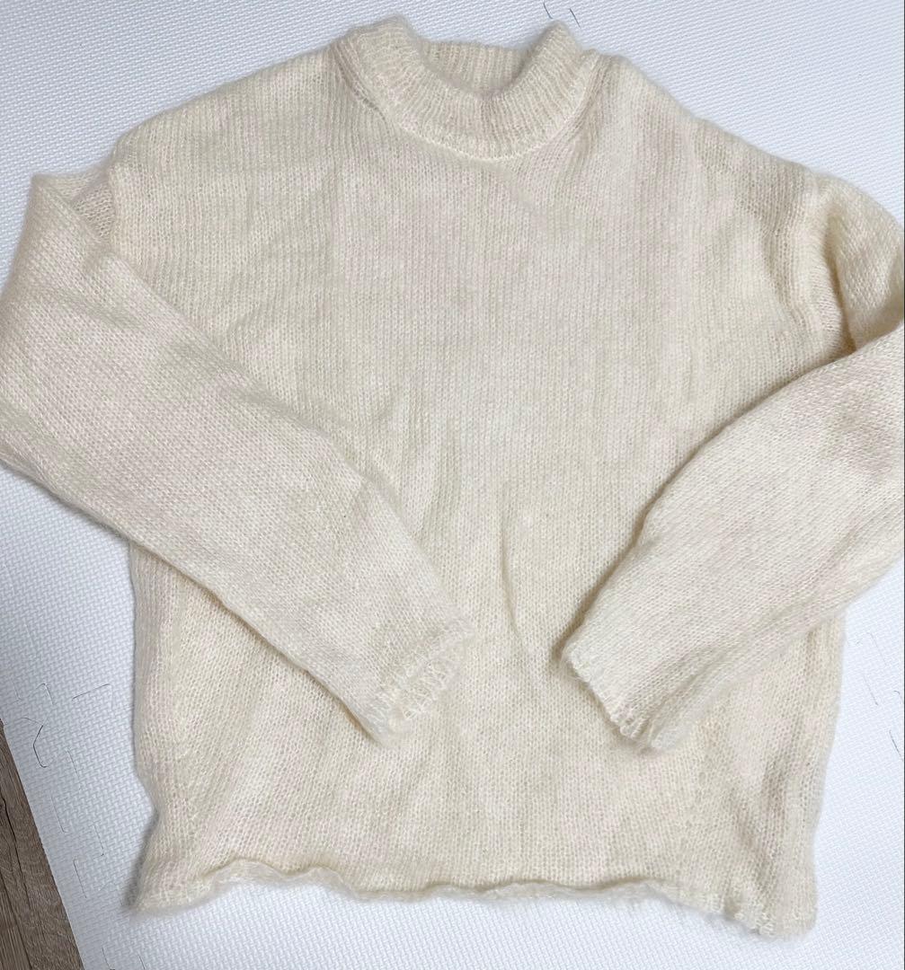 美品！TODAYFUL トゥデイフル キッドモヘアニット