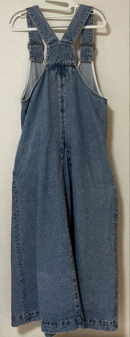 デニム サロペット バッククロスストラップ room306 ジャンパースカート