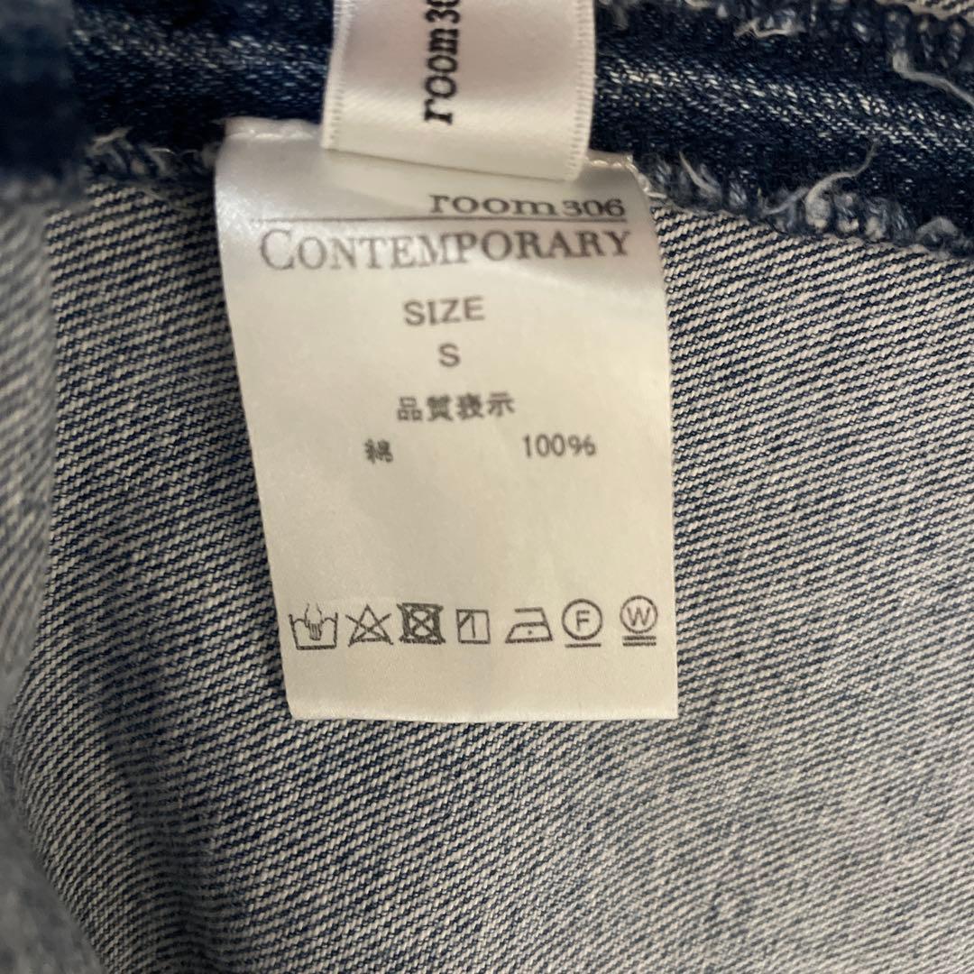 デニム サロペット バッククロスストラップ room306 ジャンパースカート