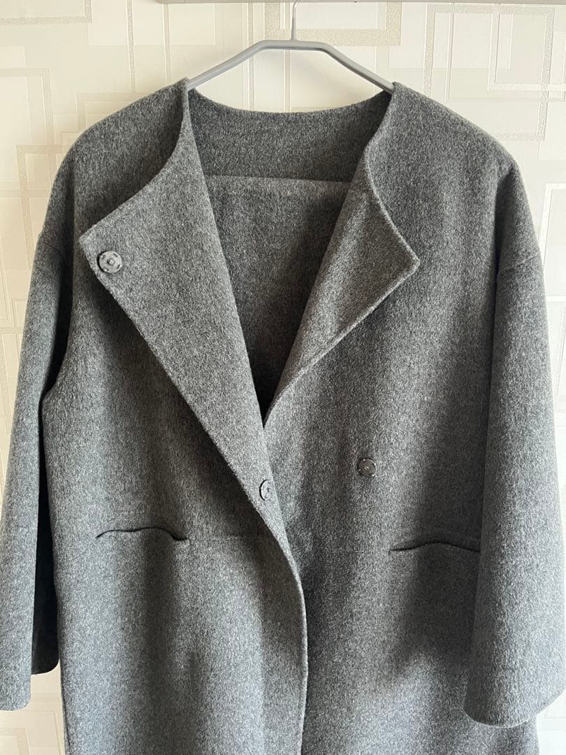 じゃばらのど飴　ウィムガゼット　ストール付きリバーコート