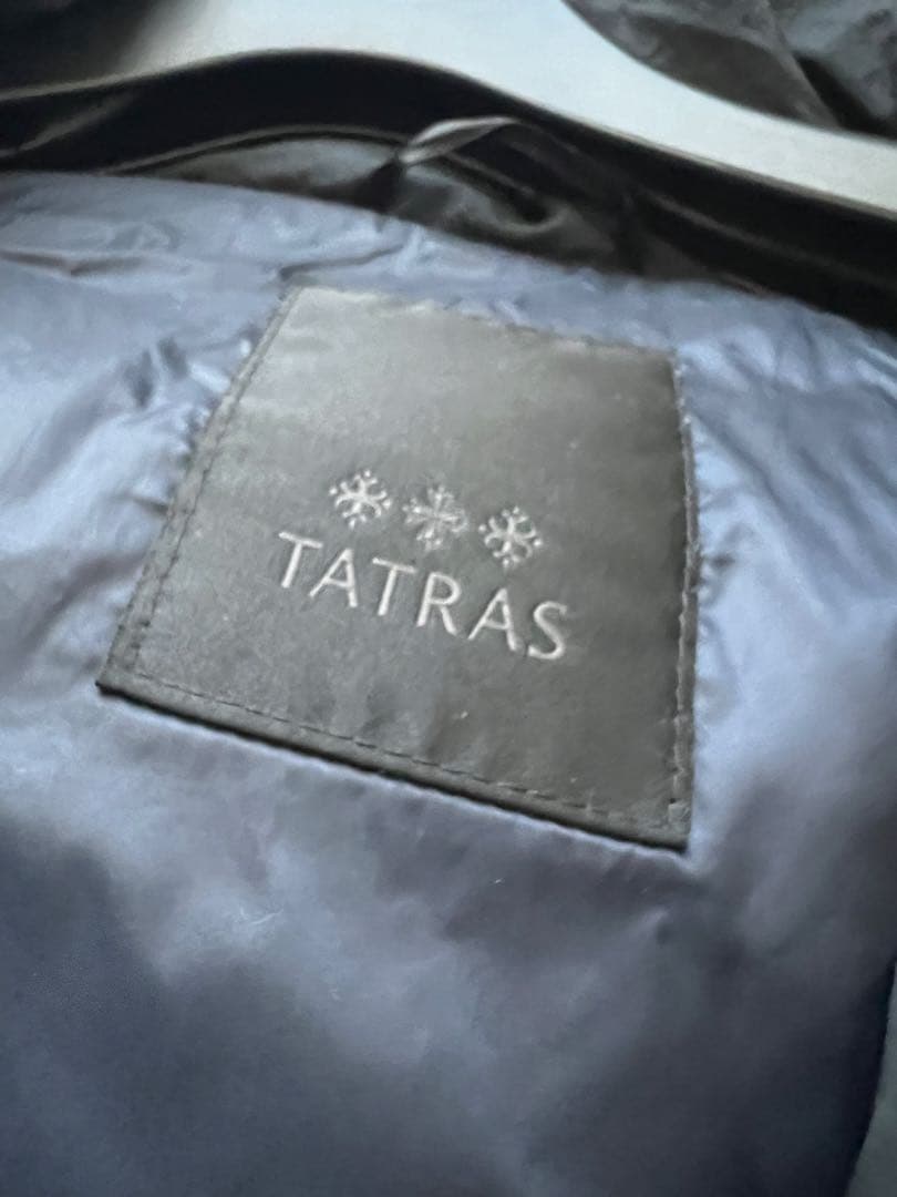 タトラス ダウンコート ポリテアマ LTA20A4694 ネイビー Mサイズ