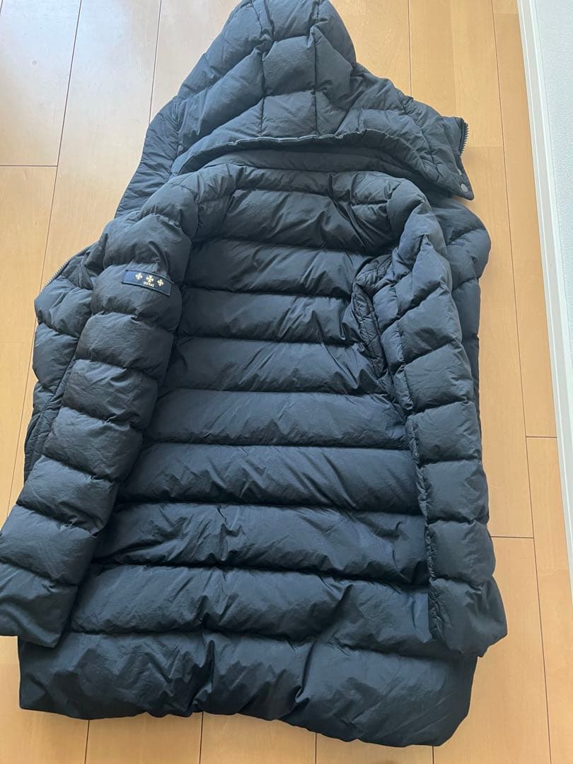 タトラス ダウンコート ポリテアマ LTA20A4694 ネイビー Mサイズ