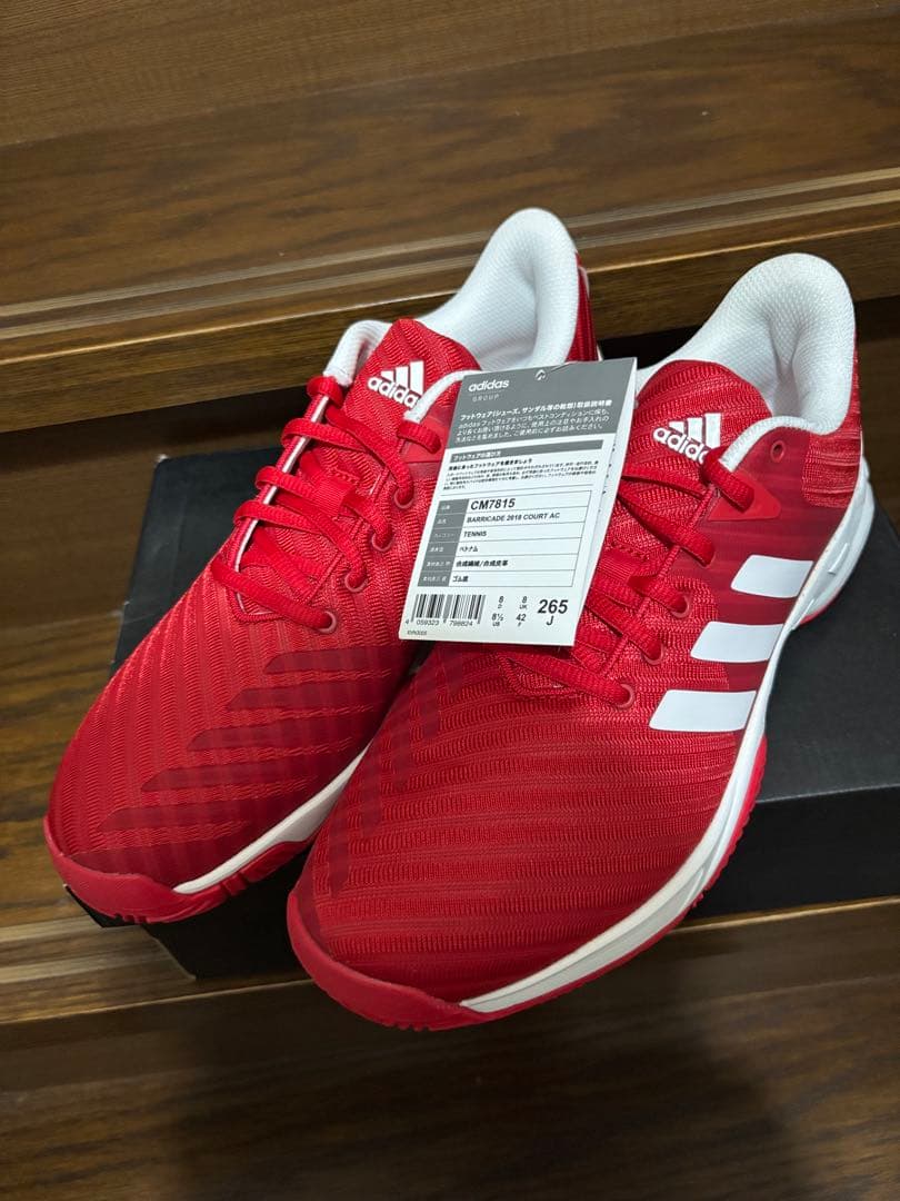 も*ん様 adidas Barricade 2018 Court AC 26.5
