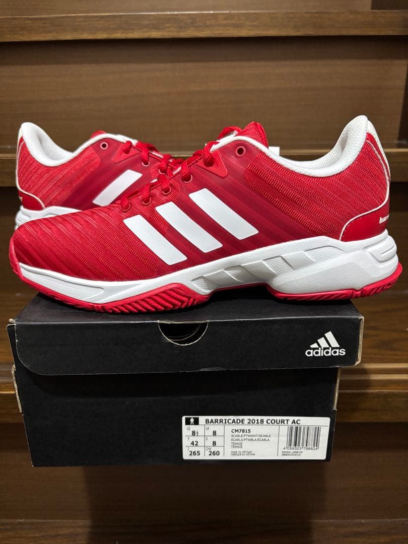 も*ん様 adidas Barricade 2018 Court AC 26.5