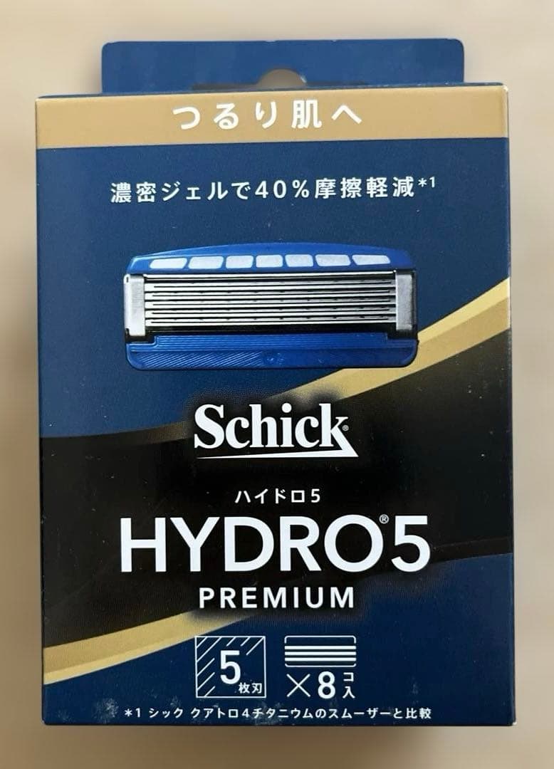 Schick ハイドロ5 プレミアム つるり肌へ 替刃 (8コ入) 4個セット