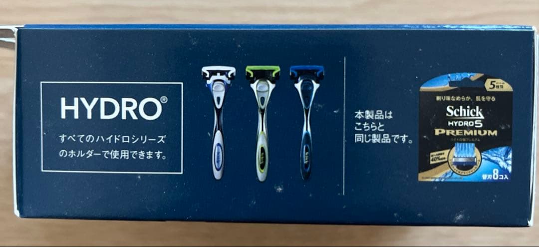 Schick ハイドロ5 プレミアム つるり肌へ 替刃 (8コ入) 4個セット