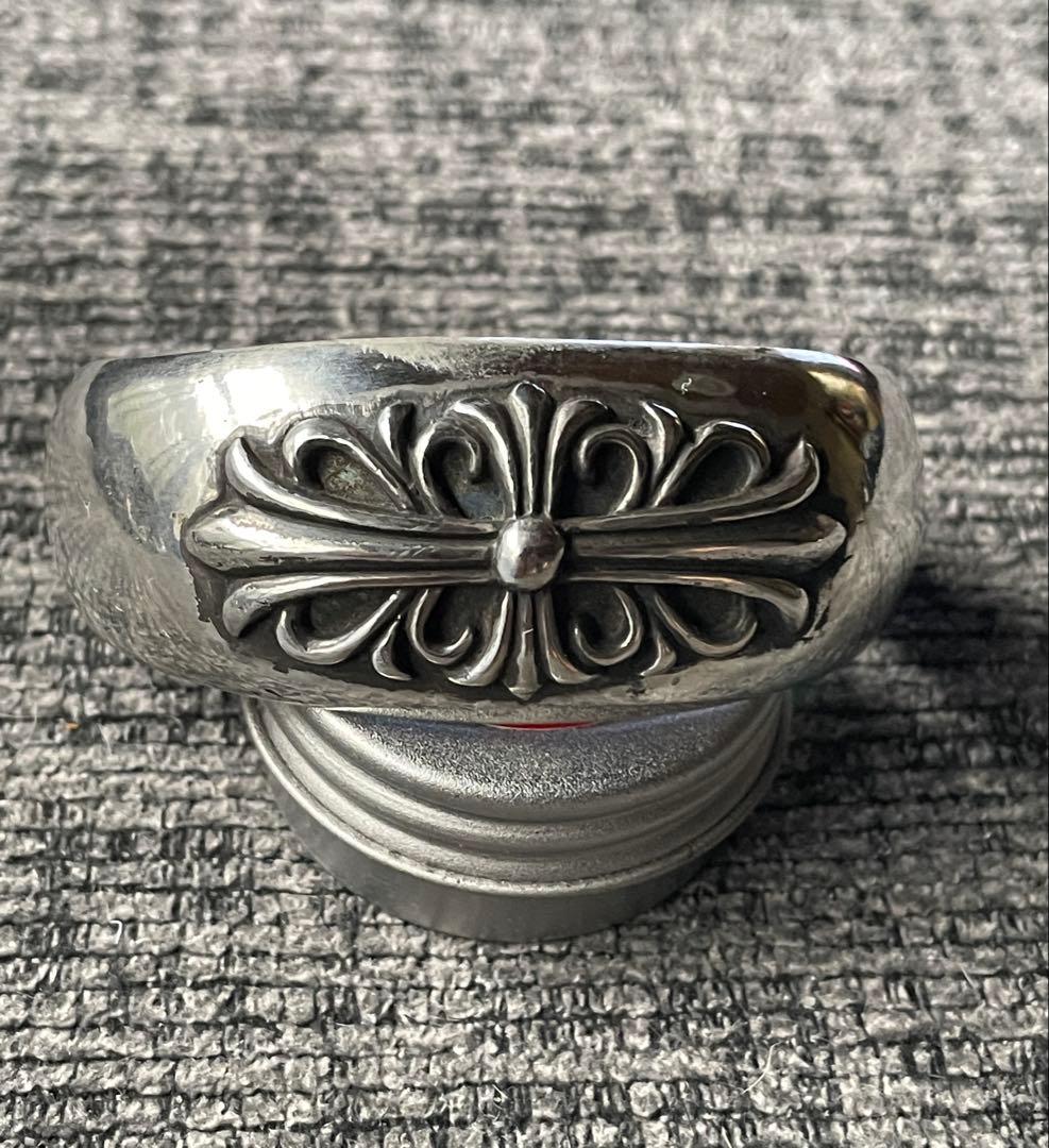 出品10/3まで シルバー925バングル フローラルクロス