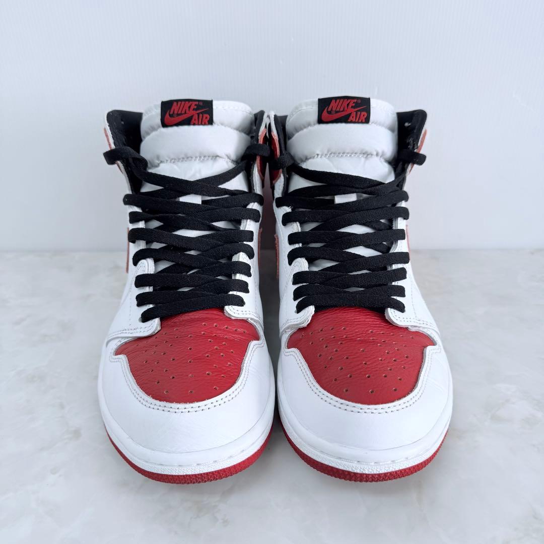 NIKE Air Jordan 1 RETRO HIGH OGホワイトレッド
