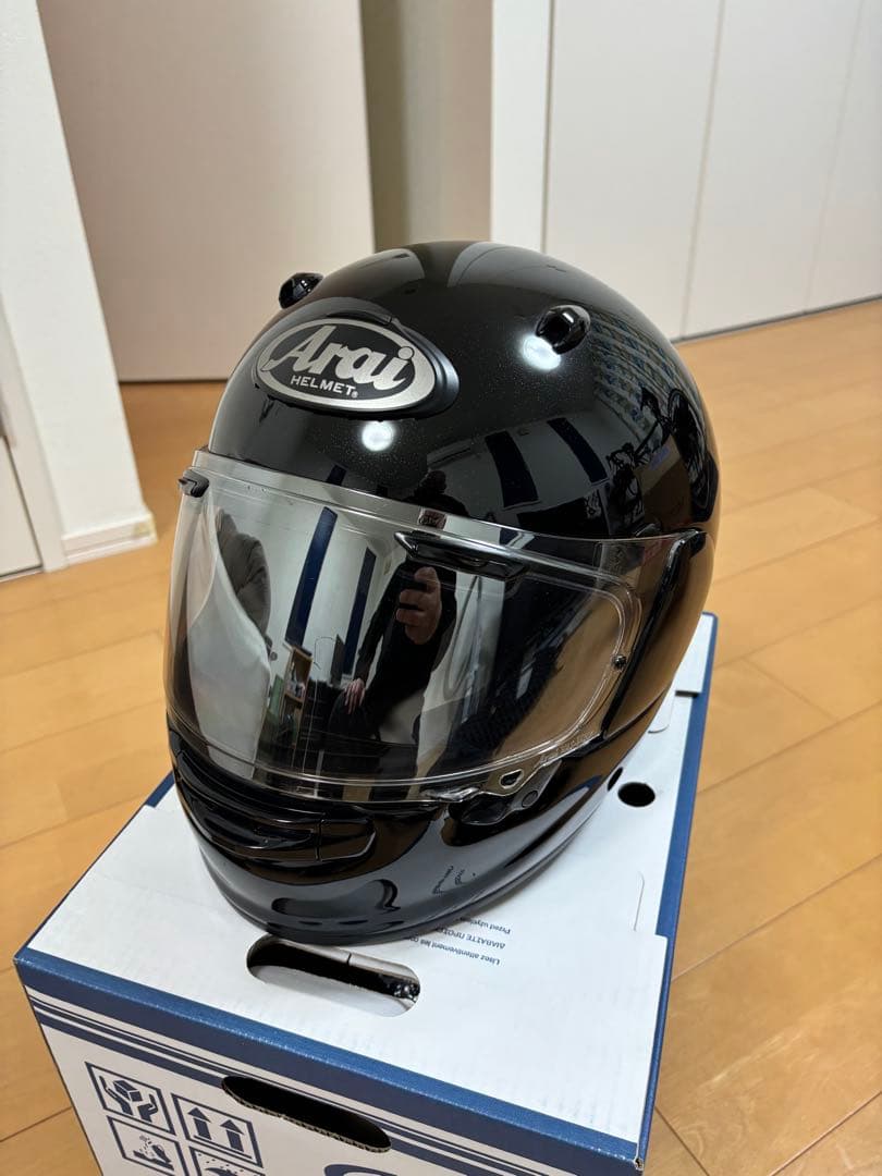 アライ ASTRO-GX アストロGX グラスブラック L 標準シールド未使用