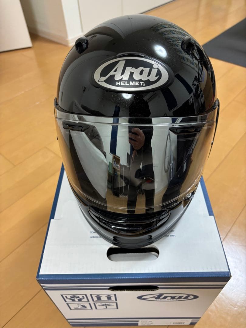 アライ ASTRO-GX アストロGX グラスブラック L 標準シールド未使用